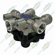 Клапан защитный 4-х контурный M16х1.5 / M22х1.5; (Maх 13 bar); 21/22=6.9 bar, 23=7.0 bar, 24=6.9 bar DAF LCV (1970-2020), MAN Bus (1970-2020)